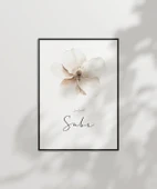 Sabr Minimal Çiçek Temalı Duvar Poster thumbnail 1