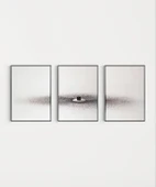 Minimal Zen Taş Temalı 3'lü Duvar Poster Seti thumbnail 1