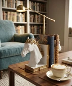 Dekoratif At Kitap Tutucu Biblo (Biblo) thumbnail 2
