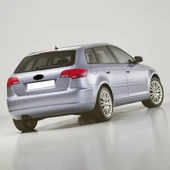Audi A3 Sportback 2004-2008 Sağ Ön Kapı Cam Mekanizması 8P4837462C thumbnail 2
