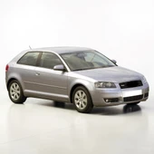 Audi A3 Tek Kapı 2004-2008 Sağ Kapı Cam Mekanizması 8P3837462C thumbnail 2