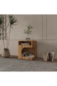 klubeconcept MiniHide Modern Evcil Yuva Raf % 100 MDF CEVİZ thumbnail 4