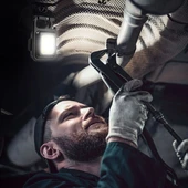 Anahtarlıklı, Açacaklı,Güçlü Mıknatıslı 3 Farklı Led Modlu Mini Boy Asılabilen Led Kamp Aydınlatması,El Feneri thumbnail 3