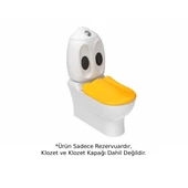 Creavit DC400 Ducky Rezervuar Beyaz thumbnail 2