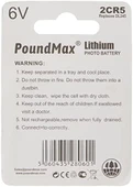 PoundMax® MP061 Pil 2CR5, Adet: 1 thumbnail 4