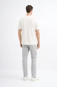 Cazador Erkek Modal Kumaş Basic Regular Fit 44105 Ekru thumbnail 2
