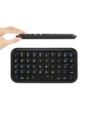 Mini Bluetooth Klavye Kablosuz Taşınabilir Cep Boyutu Klavye thumbnail 5