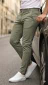 Erkek Slim Fit Dilli Kumaş Pantolon thumbnail 3