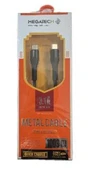 Megatech MT-DT-T 1mt Usb Type-C to Type-C Şarj ve Data Kablosu thumbnail 1