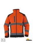 Softshell Reflektörlü İki Renkli Mont (VWJK177) thumbnail 2