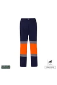 ™ Softshell Reflektörlü Lacivert Pantolon Dizler Oxford thumbnail 4