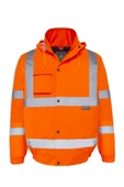 OLYMPUS ESSENTIAL HI-VIS BOMBER LINED JACKET thumbnail 2