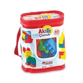 01021 Akıllı Çocuk Blokları 40 Parça thumbnail 5