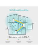 TP-Link Deco M4 1200 Mbps 3'lü Router thumbnail 2