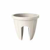 Omnipazar SY-5712 Opal Yuvarlak Balkon Küpeşte Saksı 7.5 Litre thumbnail 12