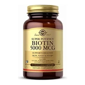 Solgar Biotin 5000 Mcg 50 Kapsül thumbnail 1