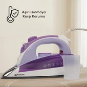 Conti CU-3388 Sensitive 2600 Watt Buharlı Ütü Mor thumbnail 4
