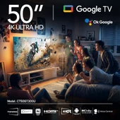 Conti CT50GT300U 50 4K UHD Frameless Google Tv thumbnail 6