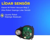 Xiaomi Mi Robot Vacuum Mop 2 Ultra Robot Süpürge Lidar Sensör thumbnail 3