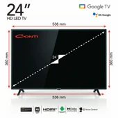 Conti CT24GT300H 24 HD Google Tv thumbnail 3