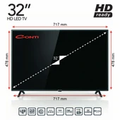 Conti CT32LE300H 32 HD Tv thumbnail 3