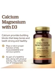 Solgar Calcium Magnesium Vitamin D3 150 Tablet thumbnail 2