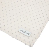 Miniboni Müslin Emzirme Örtüsü - White / Grey thumbnail 9
