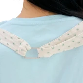 Miniboni Müslin Emzirme Örtüsü - White / Mint thumbnail 8