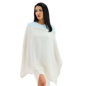 Miniboni Müslin Emzirme Örtüsü - White / Mint thumbnail 1