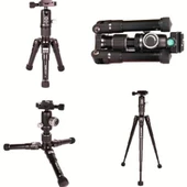 Kingjoy P051+G00 Masa Üstü Mini Tripod thumbnail 3
