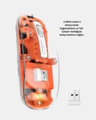 Kablosuz Çift Modlu Mouse – Bluetooth 5.0 + 2.4Ghz thumbnail 5