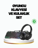Hn01 Kulaklık + Pg-8018 Klavyesi Set thumbnail 1