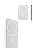Magsafe Battery Pack Powerbank Kablosuz Şarj 5.000 Mah thumbnail 3