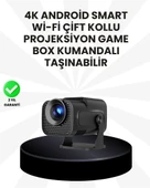 Wifi6 Ve Bluetooth 5.4 Destekli Led Projektör - Hcs350Pro thumbnail 1