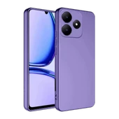Newface Realme C61 Kılıf First Silikon - Lila thumbnail 2