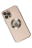 Newface Apple iPhone 12 Pro Max Kılıf Store Silikon - Pembe thumbnail 3