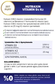 Nutraxin Vitamin D3K2 Sprey 30 ml thumbnail 2