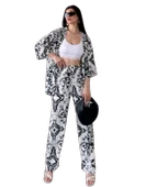 Alt Üst Takım Kimono- Desenli thumbnail 1