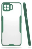 Newface Oppo A73 Kılıf Platin Silikon - Yeşil thumbnail 1