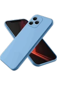 Newface Realme Note 50 4G Kılıf First Silikon - Mavi thumbnail 1
