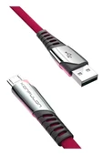 Konfulon DC16 Micro USB Kablo 1M 2.4A - Kırmızı thumbnail 1