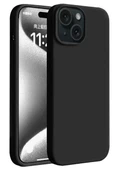 Newface Apple iPhone 15 Plus Kılıf First Silikon - Siyah thumbnail 1