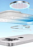 Newface Apple iPhone 12 Pummel Shiny Magsafe Kapak - Mor thumbnail 3