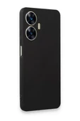 Newface Realme C55 Kılıf First Silikon - Siyah thumbnail 2