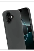 Newface Apple iPhone 17 First Silikon - Gri thumbnail 3