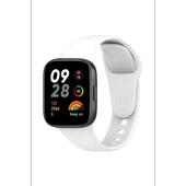 Newface Xiaomi Redmi Watch 3 Klasik Kordon - Beyaz thumbnail 2