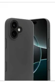 Newface Apple iPhone 17 First Silikon - Gri thumbnail 2