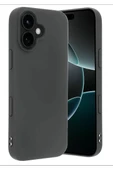 Newface Apple iPhone 17 First Silikon - Gri thumbnail 1