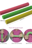 MEDİKALCİM Kifidis Flexbar Elastik Egzersiz Barı Yesil thumbnail 1