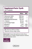 Orzax Cosakondrin Plus 90 Tablet thumbnail 2